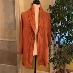 LL Bean Signature shawl cardigan M